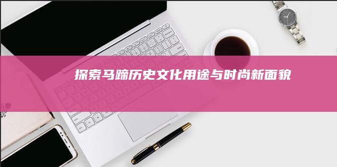 探索马蹄：历史、文化、用途与时尚新面貌